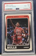 1988-89 Fleer SCOTTIE PIPPEN PSA 8 RC picture