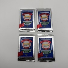 4 Pack Lot 1989 Upper Deck Low Series Sealed picture
