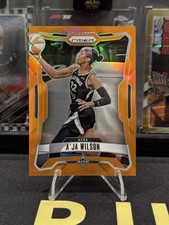 2026 Panini Prizm WNBA A'Ja Wilson ORANGE Prizm #/99 Las Vegas Aces picture