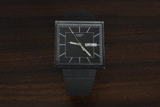 Swatch What If...Blackagain? Quartz Black Dial Unisex Watch SO34B701 picture