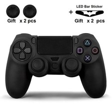 1PC Wireless Bluetooth Controller Gamepad PlayStation 4 PS4 Black Case picture