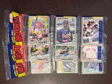 1989 Fleer Baseball Sealed Rack Pack 42 Cards 8615-A Griffey Jr Chase picture