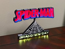 Spider-Man LED Decoration - Marvel light-up wall sign - Brand New Day Desk Lamp picture