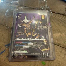 Unicorn Gundam 02 Banshee (Destroy Mode) ST12-006 LR+ Raging Onslaught Gundam NM picture
