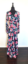 DVF Diane Von Furstenberg Monika Maxi Dress 8  Fortune Rose Wedding Guest Event picture