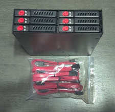 Sata HDD & SSD Hot Swap Cage, 6 Bay Hard Drive Dock for 5.25” Enclosure, 6bay picture