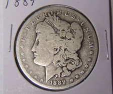 1889-P Morgan Silver Dollar Good Circulated  (102722) picture