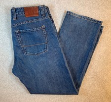 Tommy Bahama Jeans Mens 35x30 Blue Standard Straight Leg Medium Wash Denim picture