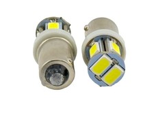 Rebaydo 2pcs BA9S LED Bulb 6 Volt AC or DC Single Contact Single Filament picture