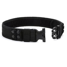 NEW Black Tactical EMT Security Police SWAT Duty Utility Belt picture