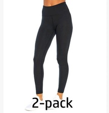 Balance Collection 2-pack Easy High Rise Ankle Leggings Black (L) NWT picture