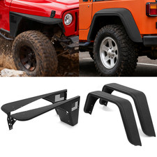 For 1997-2006 Jeep Wrangler TJ LJ Wheel Fender Flares Truck Mud Flaps F&R DIY picture