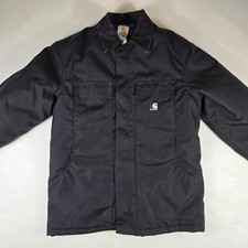 Carhartt Yukon Extremes Jacket Men’s Medium Quilt Lined C55 BLK Artic Vintage picture