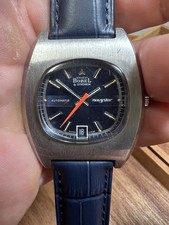 Vintage Men’s Ernest Borel Navystar Watch By Synchron. Beautiful Watch. Runs. picture