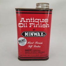 Minwax Antique Oil Finish Walnut Pint 16 ounce Hard Finish Soft Lustre NEW picture