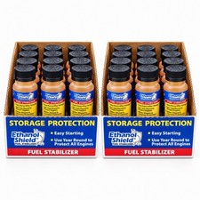 24 Pack Ethanol Shield 2 Oz Fuel Stabilizer 2 & 4 Cycle Engine Power Equipment picture