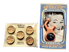 Vintage Flossy No. 1 Floss Dispenser with 5 Refills Economy Packaging picture