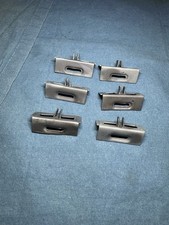 Mopar B Body 1968-1970 Dodge Charger Windshield A Pillar Post Trim Clips Six(6) picture