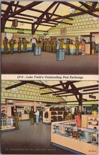 Vintage 1943 LUKE FIELD Glendale, Arizona Postcard 