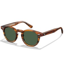 CARFIA Green Lens Cool Acetate Sunglasses for Men Polarized UV Protection, Ke... picture