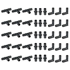 EFIELD 45 PCS Pex A Poly Expansion Fittings 3/4