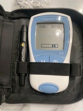 Roche Diagnostics CoaguChek XS Coagulation Meter w/ Pen & case.  No Test Strips picture