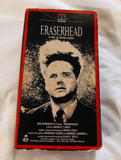 RCA/Columbia Eraserhead VHS NTSC  Black & White NR Horror Cult Lynch picture