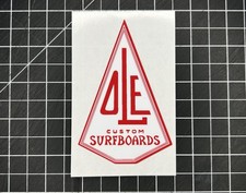 New Vintage Ole Custom Surfboards Surfing decal Sticker picture