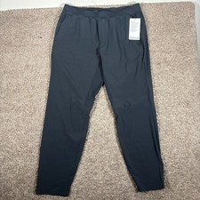 Lululemon In Mind Pant 30 Obsidian Gray XXL Slim Tapered Yoga Training LM5556S picture