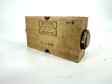 Vickers DPC1-10-P-6T Check Valve REV .3 Gold Color picture