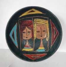 FRATELLI FANCIULLACCI, Italian Portrait Pottery Bowl picture