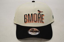 NWT MLB Baltimore Orioles 2026 City Connect New Era 9Forty Adjustable Hat Cream picture