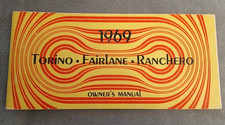 Original 1969 Ford Torino Fairlane Ranchero Owner's Manual picture