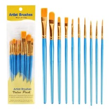 Best Model Miniature Paint Brushes Small Detail Art Paint Brush with Set 10 Pcs picture