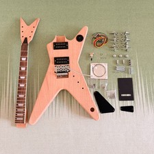 DIY Dean Electric Guitar Kit Rosewood Fretboard Mahogany body CR part set neck picture