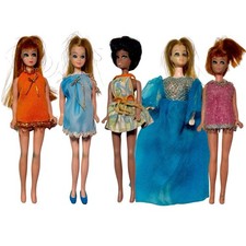Vintage 70s Topper Dawn & Friends Doll Collection - Glori, Dale, Dancing Dawn picture