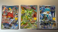 Sprigatito Fuecoco Quaxly SERIES 3 First Partner Illustration Gen9 FULL SET picture