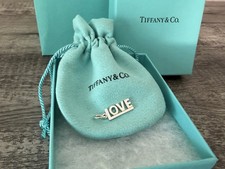 DISCONTINUED Tiffany & Co. LOVE Charm .925 Sterling Silver BRAND NEW  picture