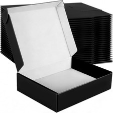 20 Shipping Boxes 12x10x3 Inches, Large Corrugated Cardboard, Mailing picture