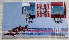 GB QEII 2018 Royal Air Force Red Arrows Machin Buckingham FDC Trenchard St C£20 picture