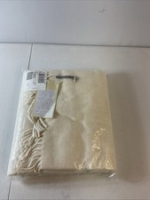 NEW Alicia Adams Alpaca Throw Color Ivory 51