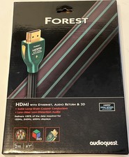 Audioquest Forest HDMI HiSpeed w/Ethernet Audio Return & 3D 2m/6’7” 4K  New picture