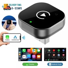 Wireless USB CarPlay Adapter Dongle For iPhone Apple Android Auto Plug & Play picture