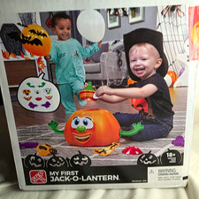 Step2 My First Jack-O-Lantern Activity Toy Set w/ Face Pieces Light-Up 485800 picture