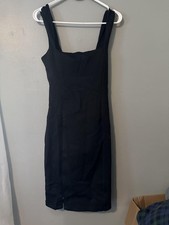 Ta3 Dresses Ta3 Squarey Pencil Dress In Black Size XL NWT picture