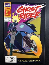 Ghost Rider #1 1990 1st App Danny Ketch 1st Print Marvel Very Fine picture