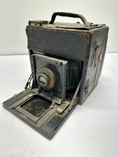 Antique FOLMER SCHWING COMPACT GRAFLEX REFLEX CAMERA Conley Lens Untested picture
