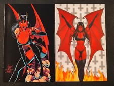 Purgatori #0 Premium Cardstock + Vampire's Myth #1 Set Chaos Comics picture