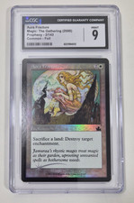 MTG Aura Fracture FOIL CGC 9 graded magic the gathering Prophecy 2/143 picture