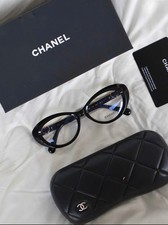 Chanel CH3466 Soft Cat Eye Eyeglasses Black 54-17 140 Women's picture